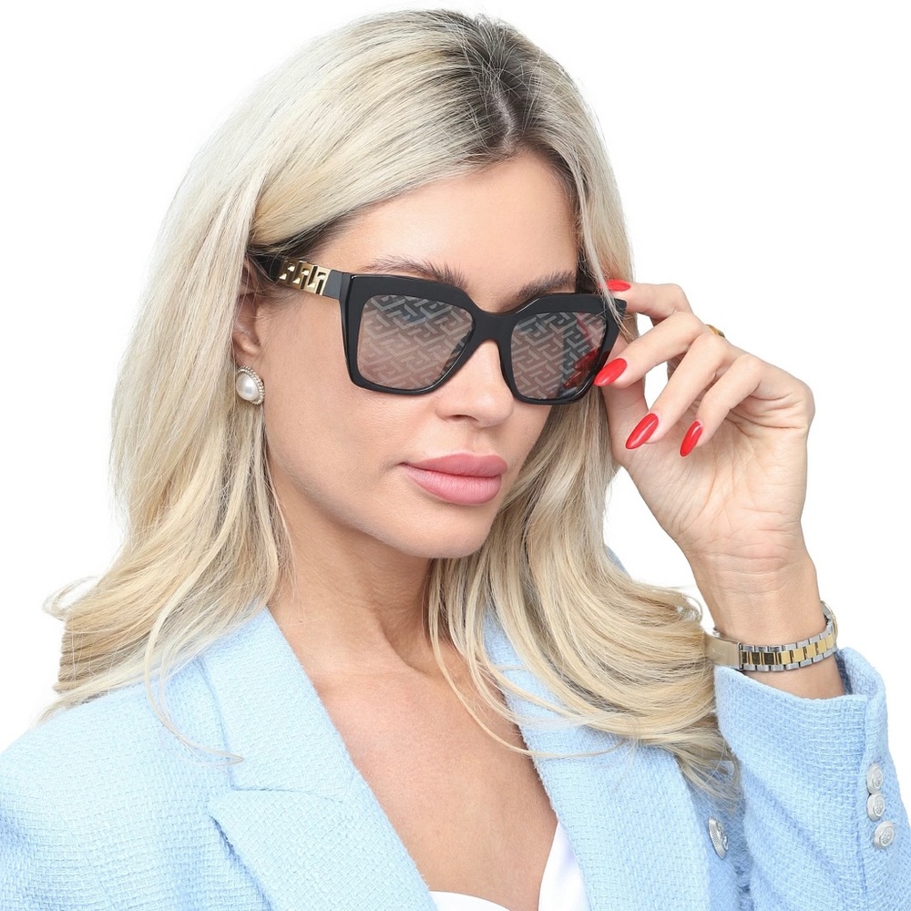 NEW VERSACE VE4418 GB1/AL NEW COLLECTION WOMEN’S SUNGLASSES VERSACE MOD 4418